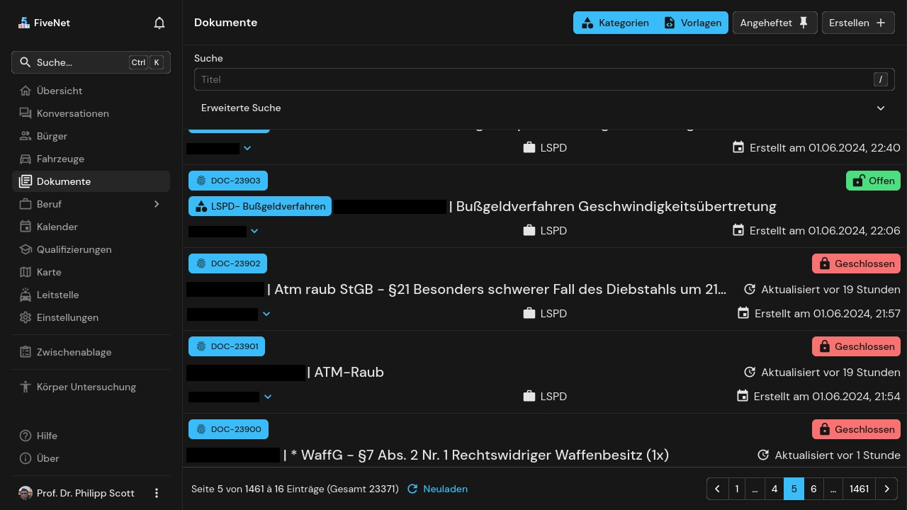 Feature Documents