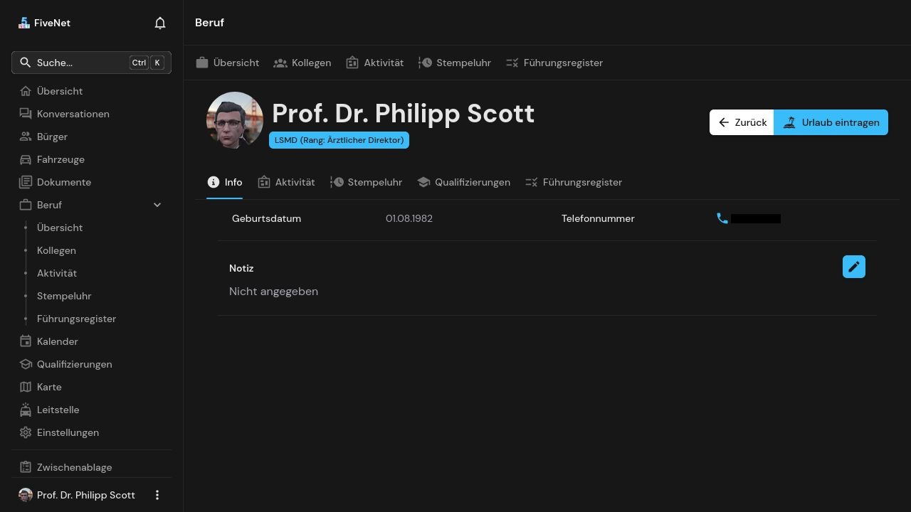 Feature Jobs - Colleague Profile